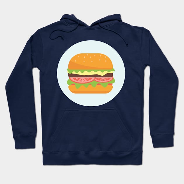 Hamburger Hoodie by Winterplay